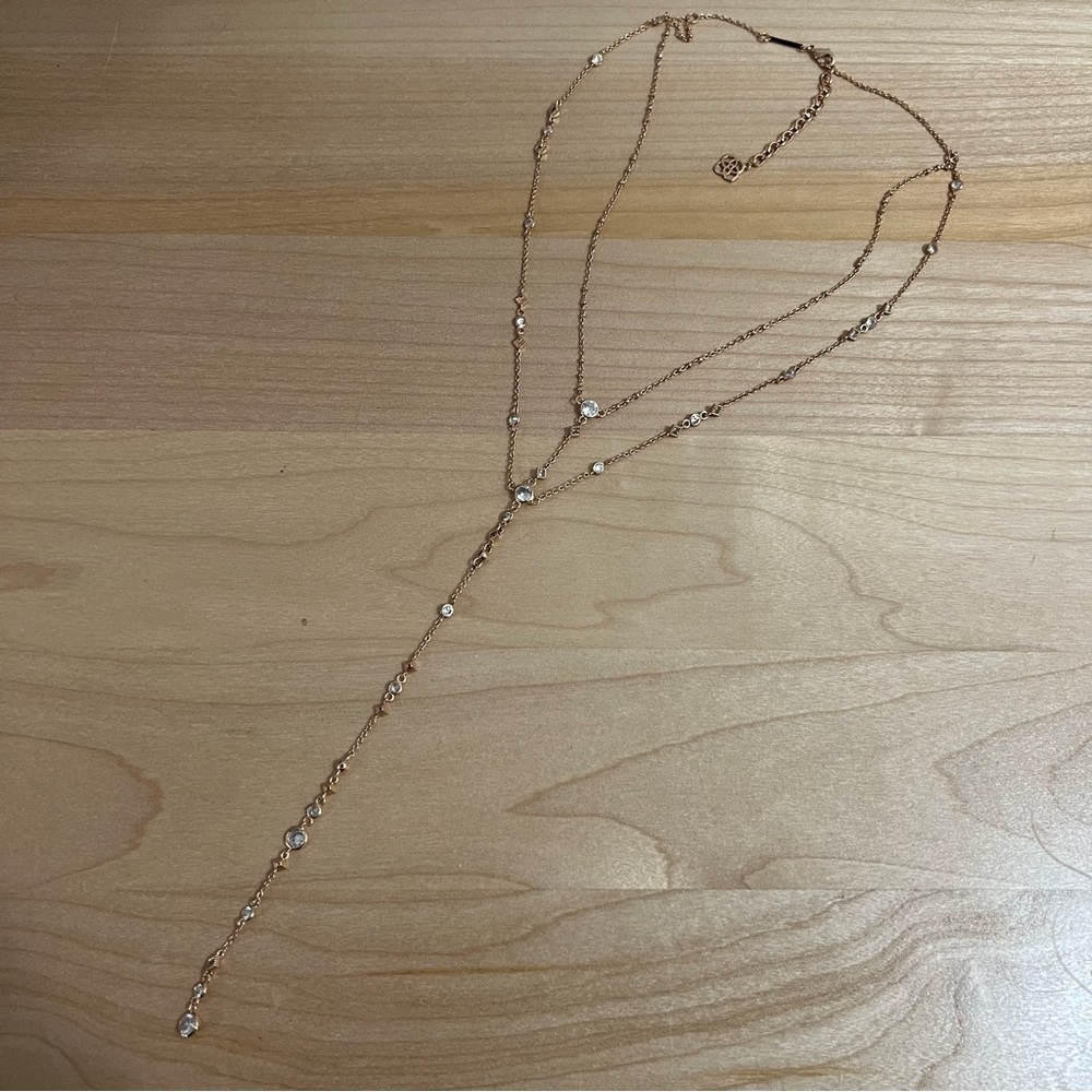 Kendra Scott Necklace Rose Gold